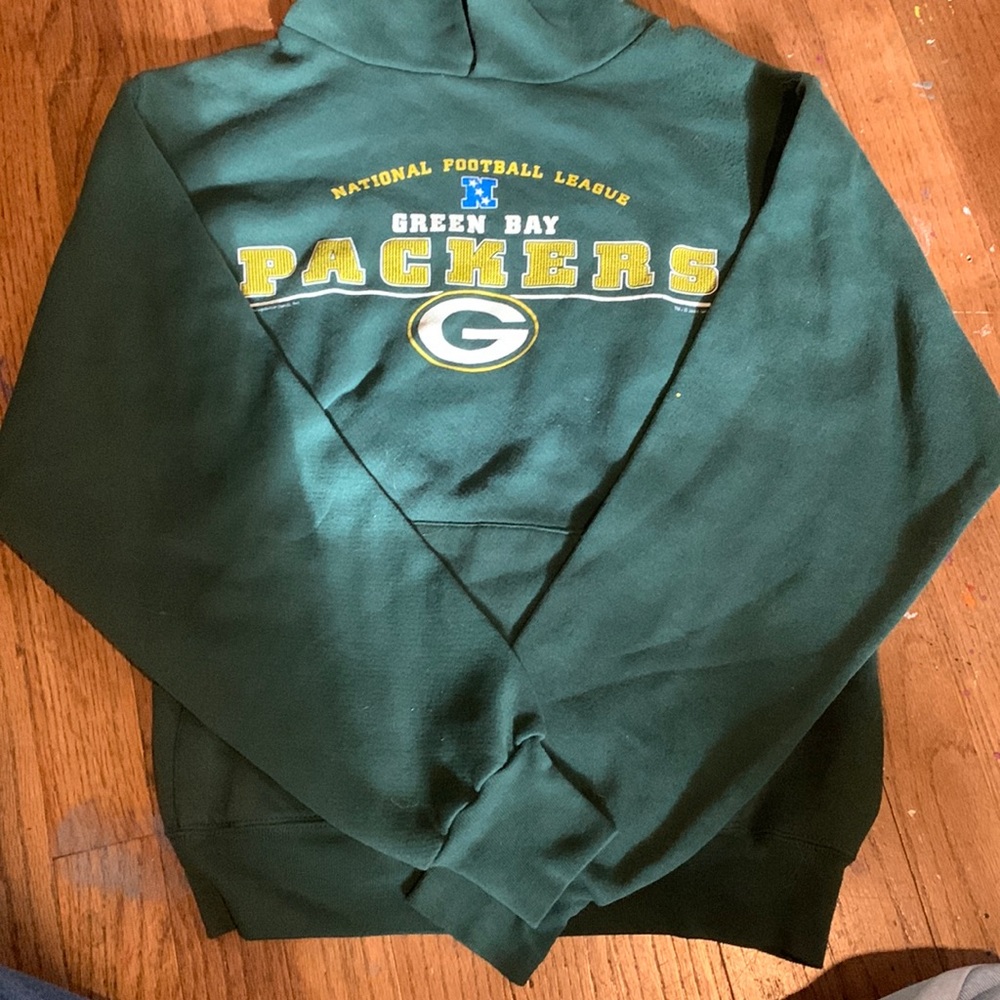 A packer hoodie